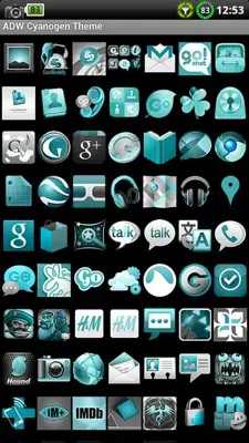 ADW Cyanogen Theme android App screenshot 0